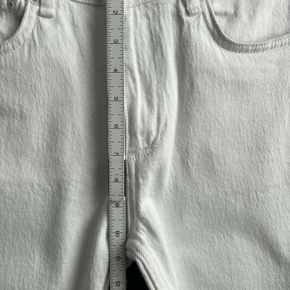 NWT Rag & Bone Peyton Bootcut - Optic White Mid-Rise Stretch Jean - Picture 4 of 8
